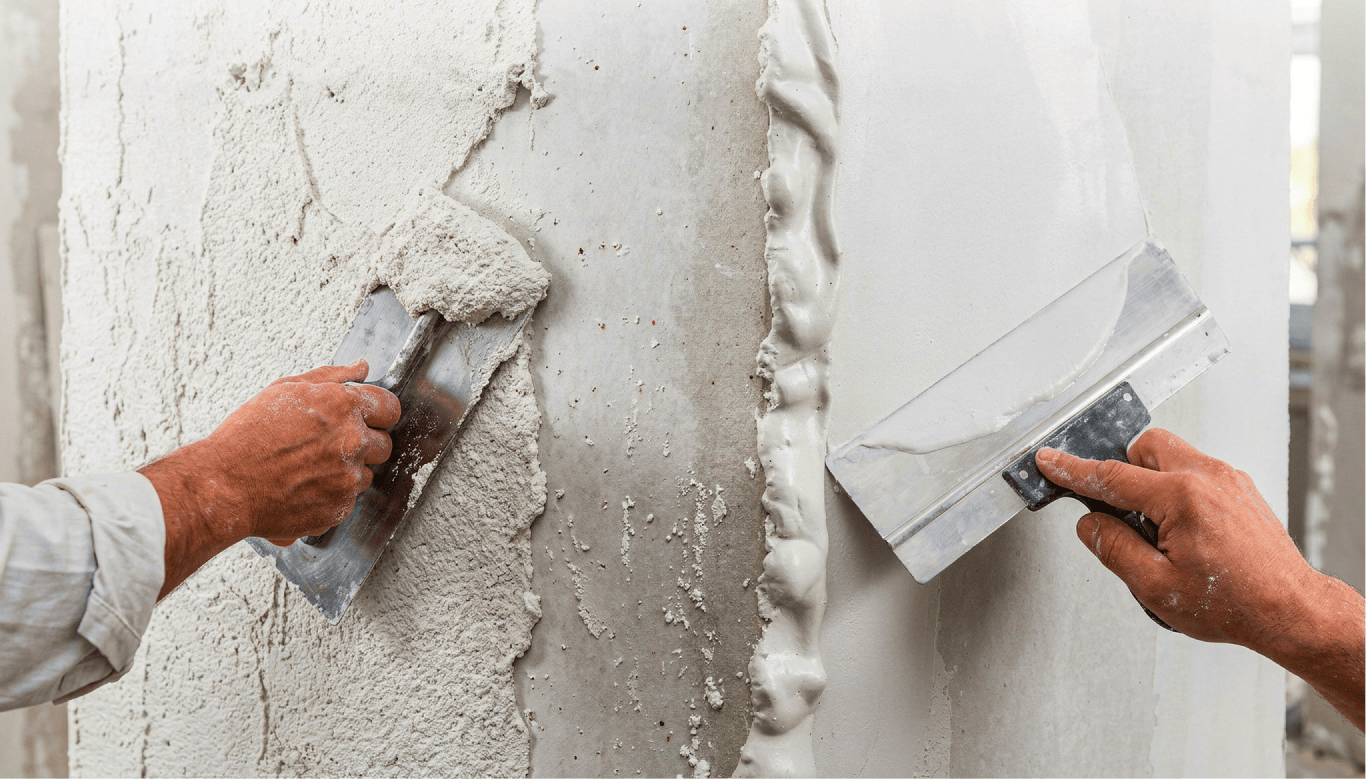Штукатурка и шпаклёвка